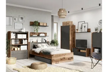 Rathmore Sängkista 140 cm - Grå - Möbler - Sovrum - Förvaring sovrum - Sängkista