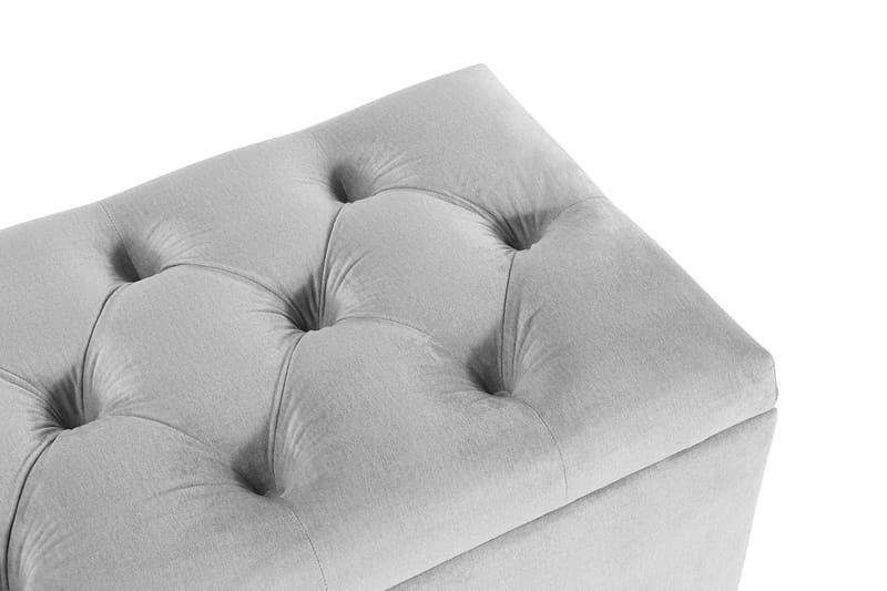 Royal Velvet Sängkista - Ljusgrå - Möbler - Sovrum - Förvaring sovrum - Sängkista