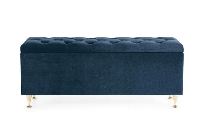 Royal Velvet Sängkista - Mörkblå - Möbler - Sovrum - Förvaring sovrum - Sängkista