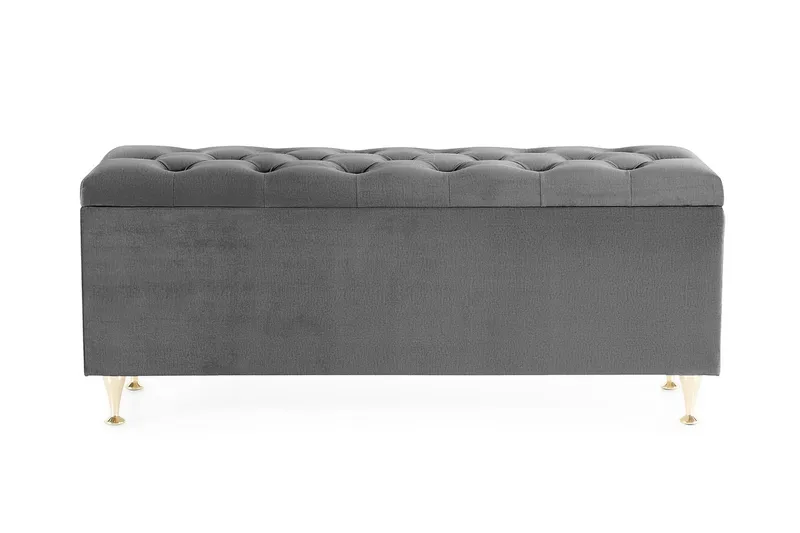 Royal Velvet Sängkista - Mörkgrå - Möbler - Sovrum - Förvaring sovrum - Sängkista