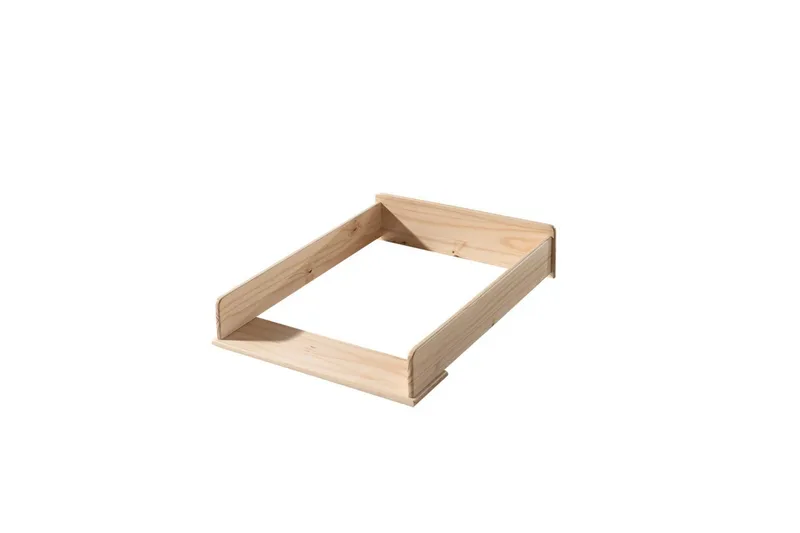 Spjälsäng med byrå, skötbordstopp och garderob Kiddy 2-dörrar - 2-dörrar - Möbler - Sovrum - Förvaring sovrum - Sänglåda