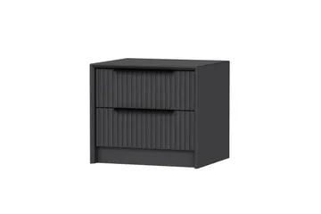 Fruitland Sängbord 45 cm - Antracit - Möbler - Sovrum - Sängbord
