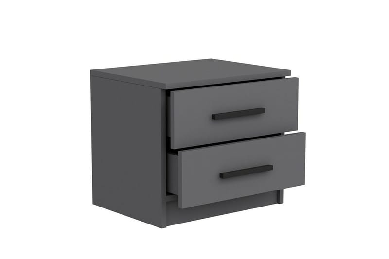 Fruitland Sängbord 50 cm - Antracit - Möbler - Sovrum - Sängbord