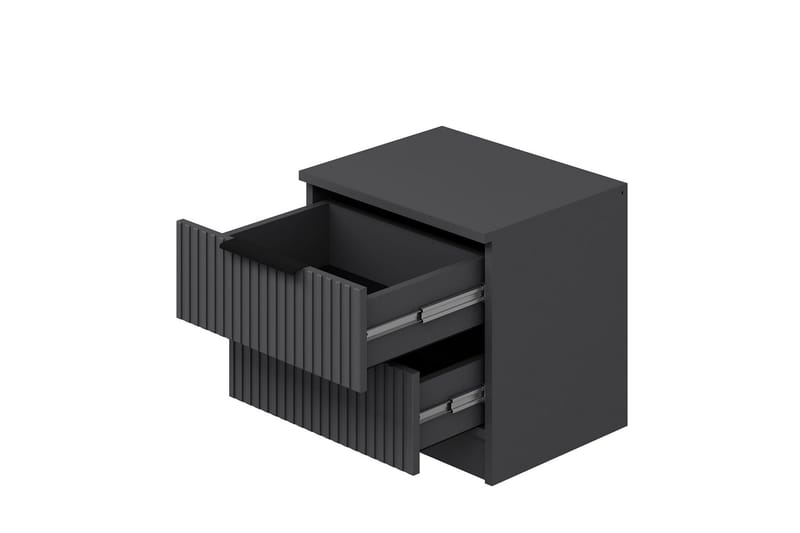 Fruitland Sängbord 50 cm - Antracit - Möbler - Sovrum - Sängbord