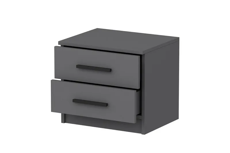 Fruitland Sängbord 50 cm - Antracit - Möbler - Sovrum - Sängbord