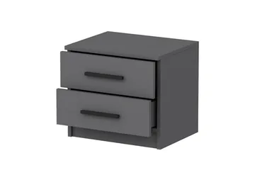 Fruitland Sängbord 50 cm - Antracit - Möbler - Sovrum - Sängbord