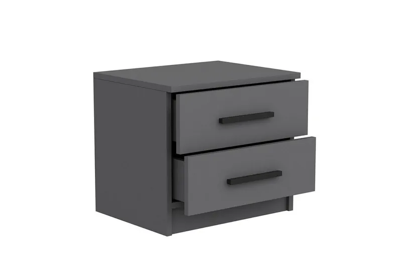 Fruitland Sängbord 50 cm - Antracit - Möbler - Sovrum - Sängbord