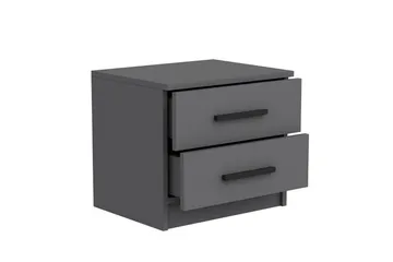 Fruitland Sängbord 50 cm - Antracit - Möbler - Sovrum - Sängbord