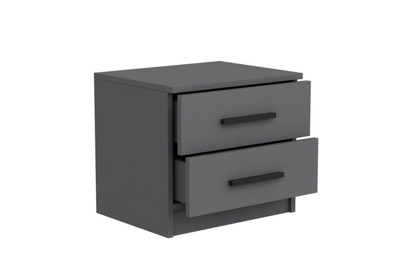Fruitland Sängbord 50 cm - Antracit - Möbler - Sovrum - Sängbord