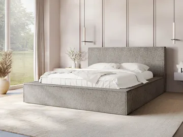 Gadi Sängram med förvaring 140x200 cm - beige - Möbler - Sovrum - Sängram & sängstomme