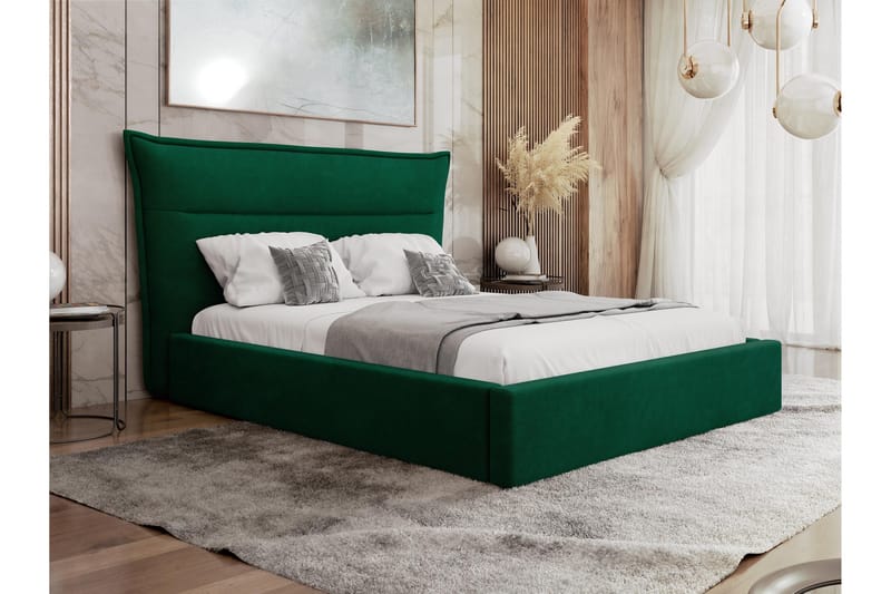 Gare Sängram 140x200 cm - Grön - Möbler - Sovrum - Sängram & sängstomme