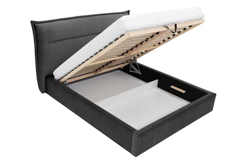 Gare Sängram 160x200 cm - Ljusgrå - Möbler - Sovrum - Sängram & sängstomme