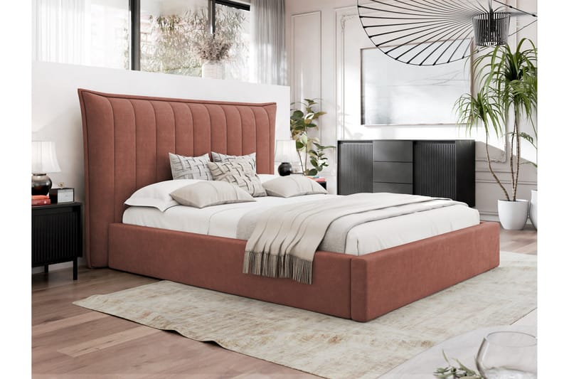 Garson Sängram 160x200 cm - Rosa - Möbler - Sovrum - Sängram & sängstomme