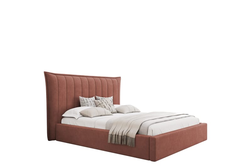 Garson Sängram 160x200 cm, Rosa