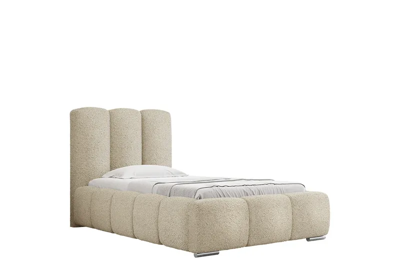 Gioia Sängram med Förvaring 90x200 cm - Beige - Möbler - Sovrum - Sängram & sängstomme
