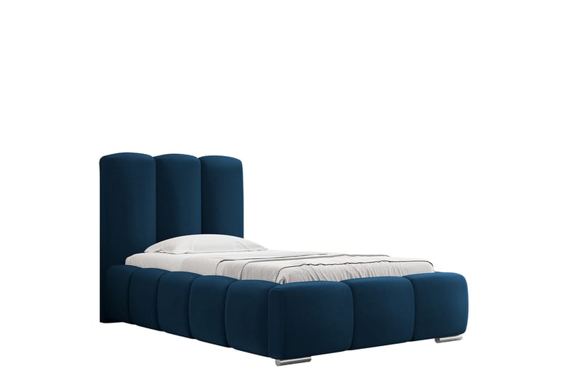 Gioia Sängram med Förvaring 90x200 cm - Blå - Möbler - Sovrum - Sängram & sängstomme