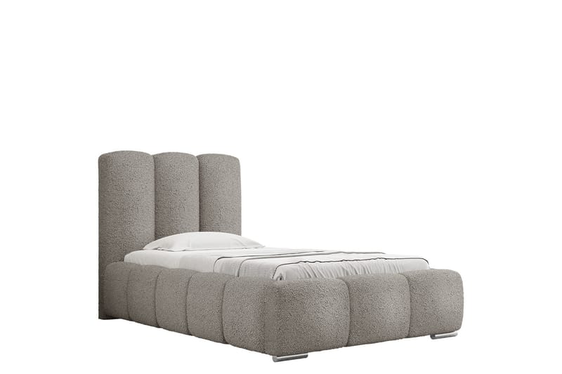 Gioia Sängram med Förvaring 90x200 cm - Grå - Möbler - Sovrum - Sängram & sängstomme