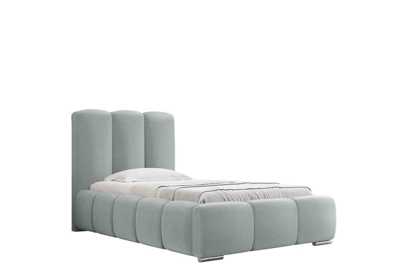 Gioia Sängram med Förvaring 90x200 cm - Grå - Möbler - Sovrum - Sängram & sängstomme