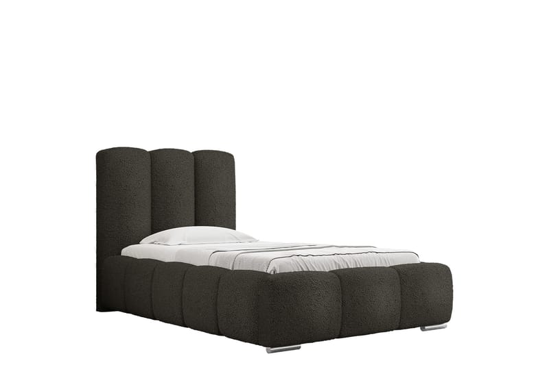 Gioia Sängram med Förvaring 90x200 cm - Grå - Möbler - Sovrum - Sängram & sängstomme