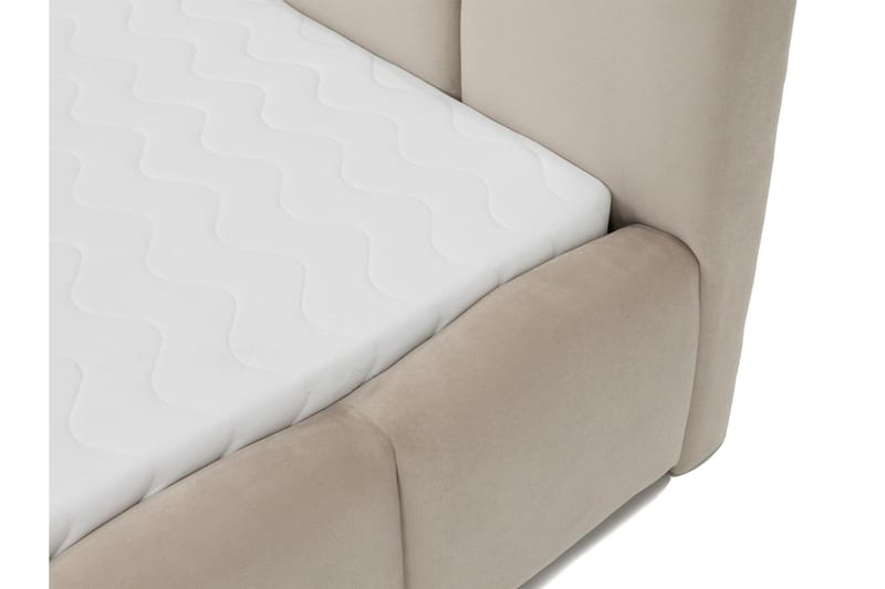 Gioia Sängram med Förvaring 90x200 cm - Grön - Möbler - Sovrum - Sängram & sängstomme