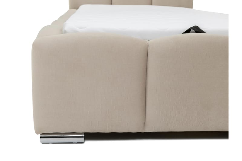 Gioia Sängram med Förvaring 90x200 cm - Grön - Möbler - Sovrum - Sängram & sängstomme