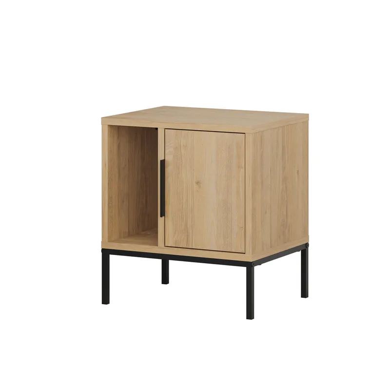 Glynn Sängbord 45 cm, Sapphire Oak