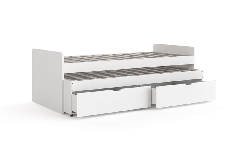 Granvik Sängram 90x200 cm utdragbar med extrasäng och förvaring - utan madrass - Möbler - Sovrum - Sängram & sängstomme