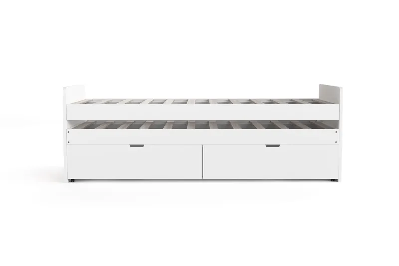 Granvik Sängram 90x200 cm utdragbar med extrasäng och förvaring - utan madrass - Möbler - Sovrum - Sängram & sängstomme