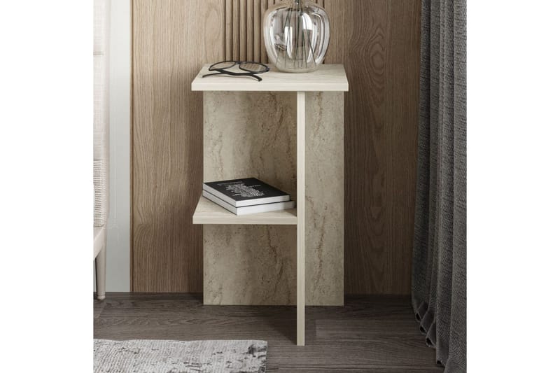 Gwyneth Sängbord 36 cm - Grå - Möbler - Sovrum - Sängbord