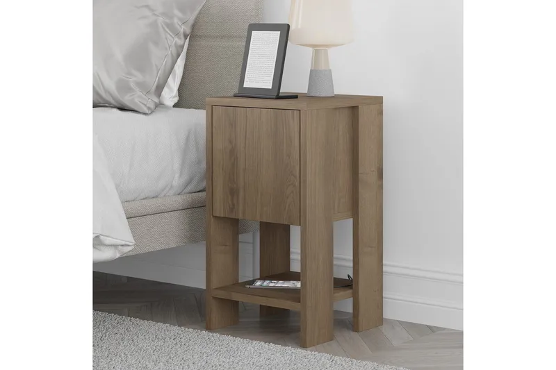 Haelyn Sängbord 30 cm - Brun - Möbler - Sovrum - Sängbord