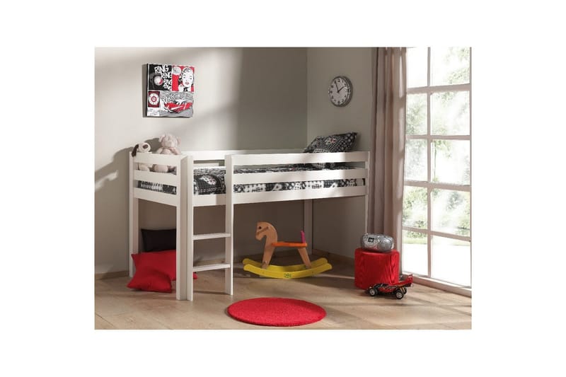 Halvhöjdssäng med Skrivbord & Byrå Pino - Möbler - Sovrum - Möbelset för sovrum