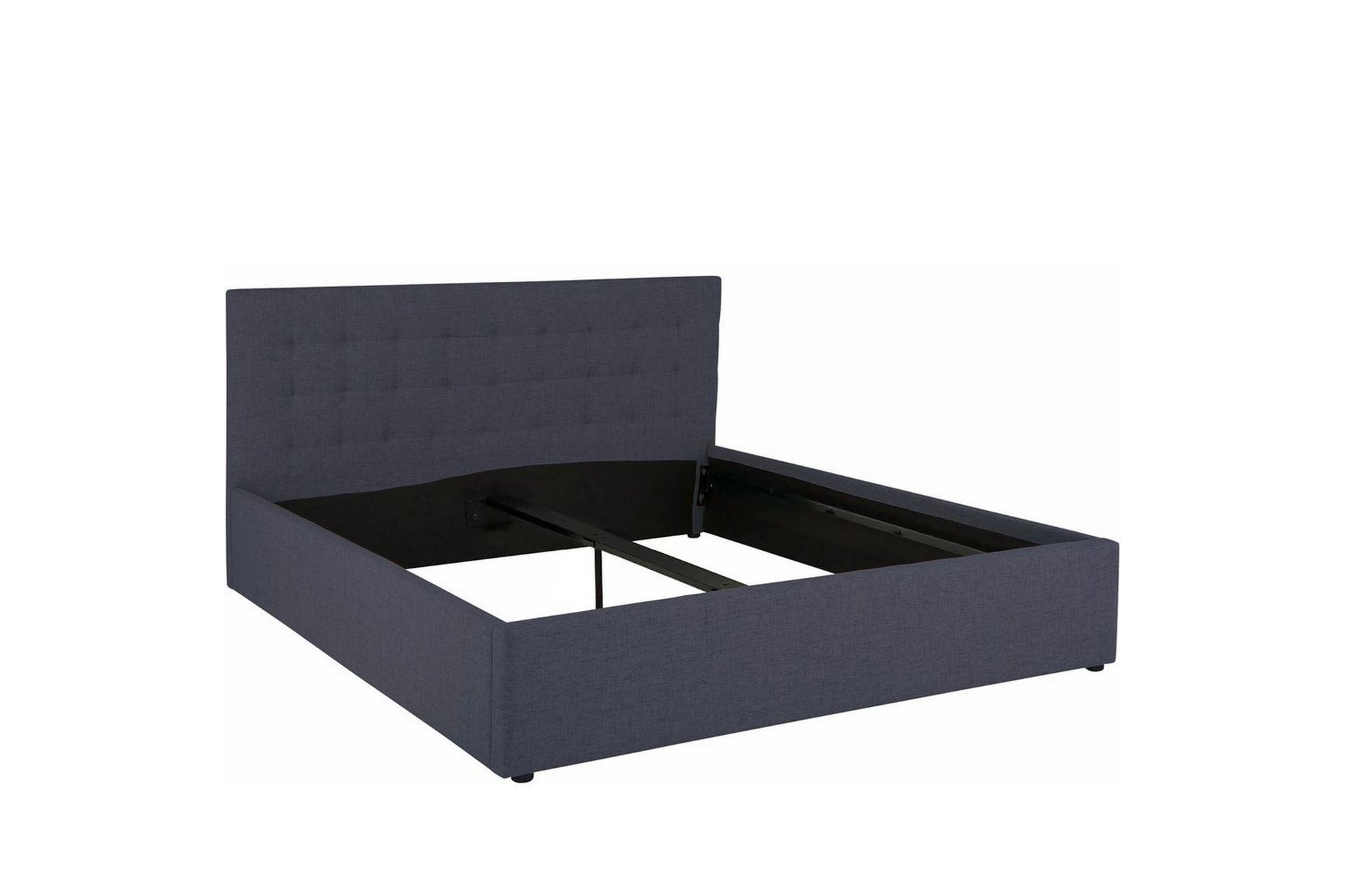 hamar sängram 200x180 cm - grå