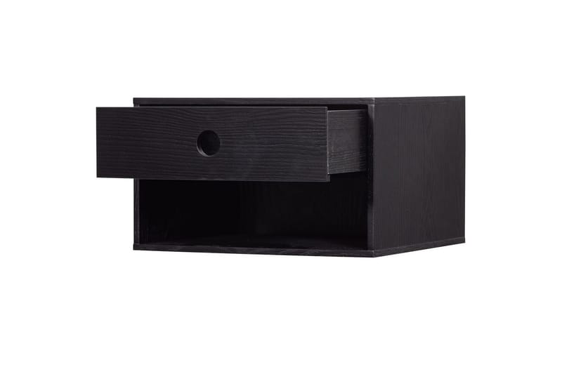 Hängande Sängbord Nancy - Svart - Möbler - Sovrum - Sängbord