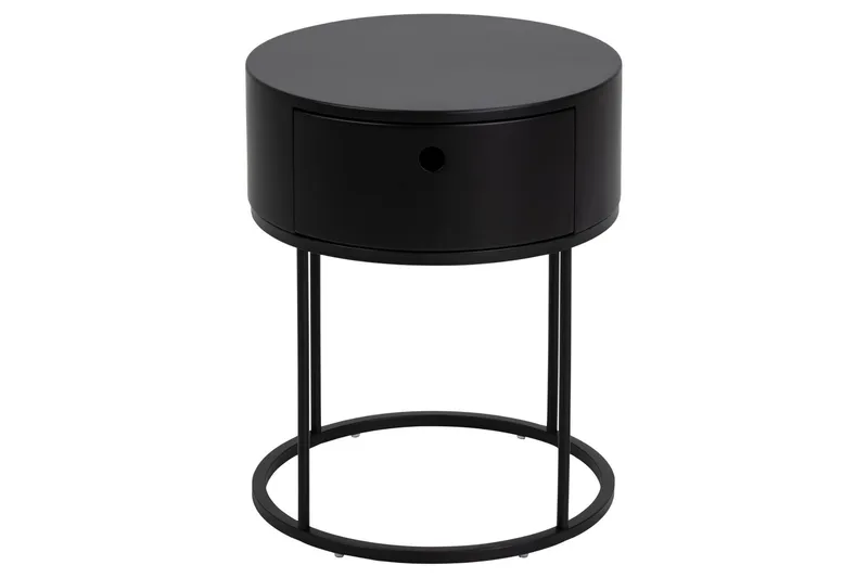 Hastane Sängbord 40 cm - Svart - Möbler - Sovrum - Sängbord