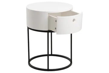Hastane Sängbord 40 cm - Svart - Möbler - Sovrum - Sängbord