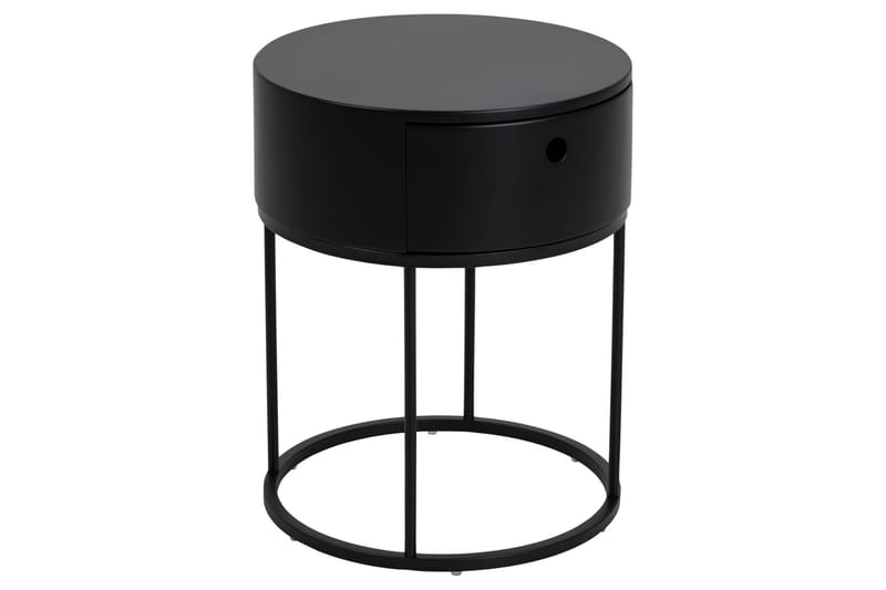 Hastane Sängbord 40 cm - Svart - Möbler - Sovrum - Sängbord