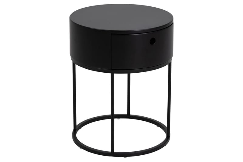 Hastane Sängbord 40 cm, Svart