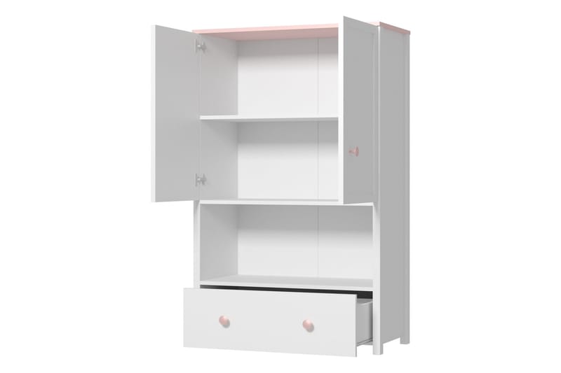 Hilts Möbelset För Sovrum - Vit/Rosa - Möbler - Sovrum - Möbelset för sovrum