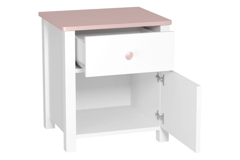 Hilts Möbelset För Sovrum - Vit/Rosa - Möbler - Sovrum - Möbelset för sovrum