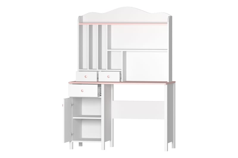 Hilts Möbelset För Sovrum - Vit/Rosa - Möbler - Sovrum - Möbelset för sovrum