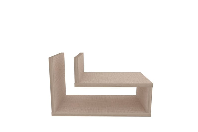 Jarlech Sängbord 45 cm, Beige