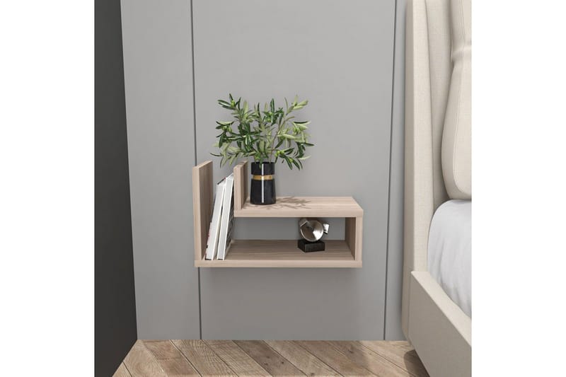 Jarlech Sängbord 45 cm - Röd - Möbler - Sovrum - Sängbord