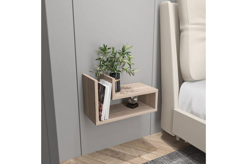 Jarlech Sängbord 45 cm - Röd - Möbler - Sovrum - Sängbord