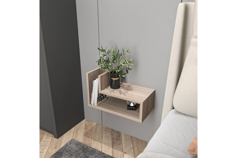 Jarlech Sängbord 45 cm - Röd - Möbler - Sovrum - Sängbord