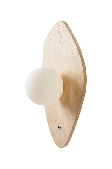Javoren Vägglampa 10 cm - Beige Vit - Belysning - Inomhusbelysning & lampor - Vägglampor & väggbelysning