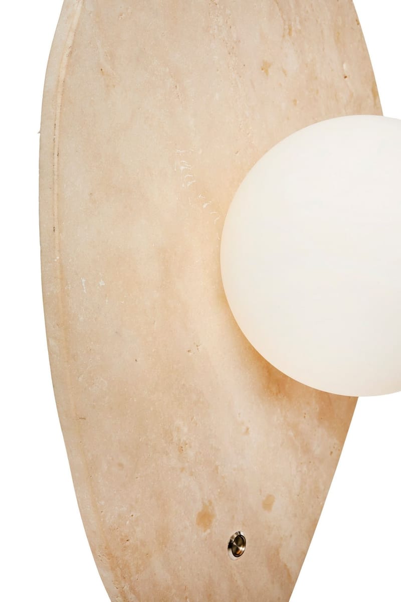 Javoren Vägglampa 10 cm - Beige Vit - Belysning - Inomhusbelysning & lampor - Vägglampor & väggbelysning