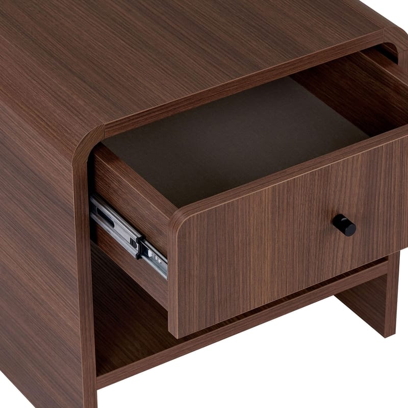 Joren Sängbord 45x45x40 cm - Milano Walnut - Möbler - Sovrum - Sängbord