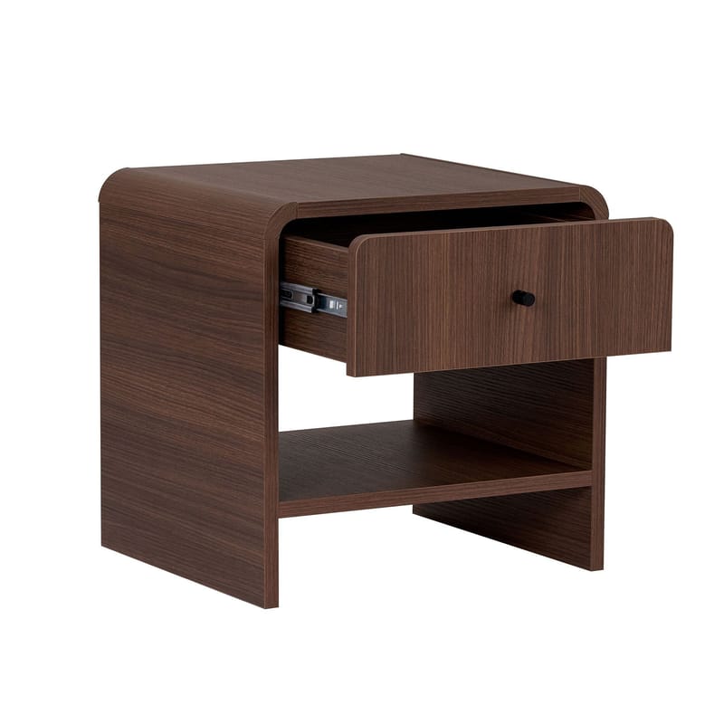 Joren Sängbord 45x45x40 cm - Milano Walnut - Möbler - Sovrum - Sängbord