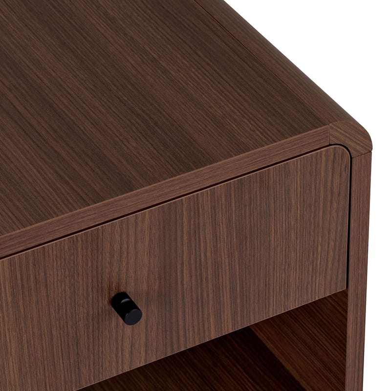 Joren Sängbord 45x45x40 cm - Milano Walnut - Möbler - Sovrum - Sängbord