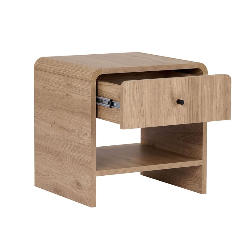 Joren Sängbord 45x45x40 cm - Sepet Oak - Möbler - Sovrum - Sängbord